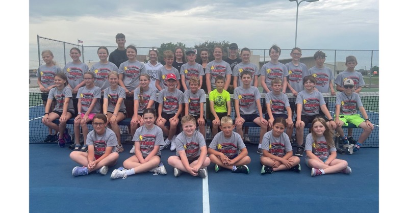 2024 McCook Bison Intermediate Session Tennis Camp/League recap: